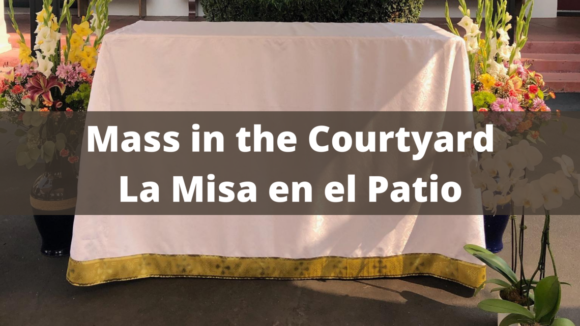 Mass In The Courtyard La Misa En El Patio