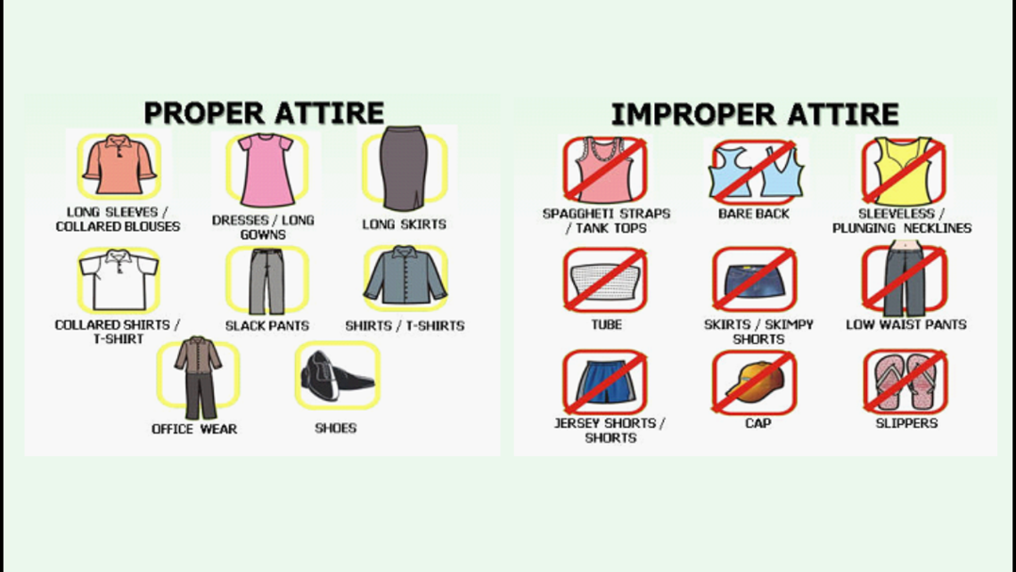 Proper Attire For Mass