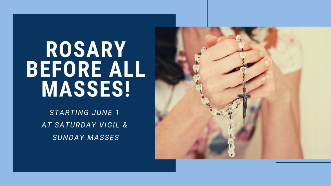 Rosary Before All Masses