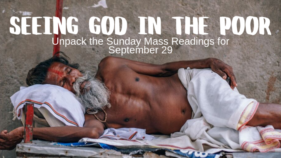 Seeing God In The Poor Unpack