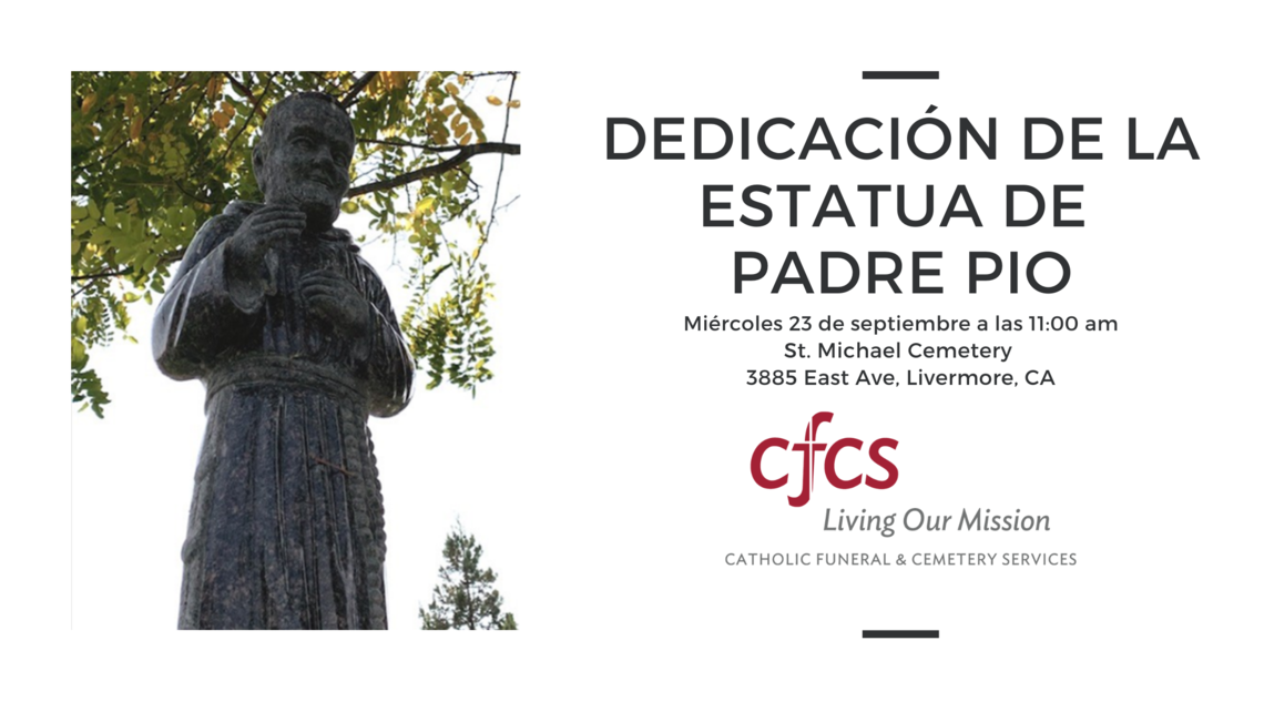 St Padre Pio Dedication Spanish