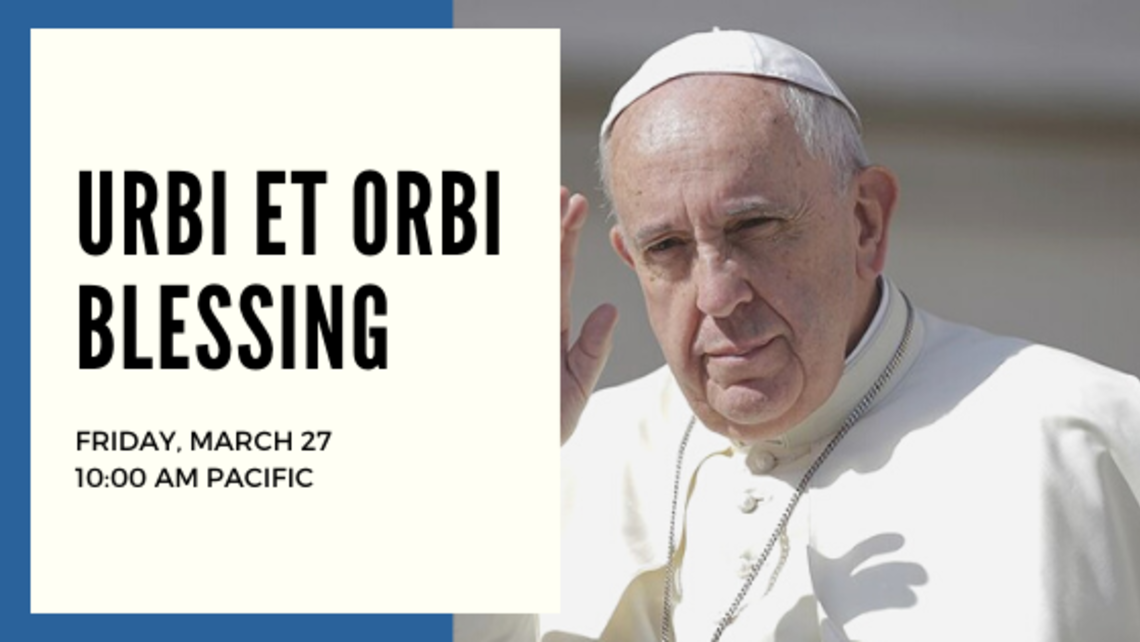 Urbi Et Orbi Blessing