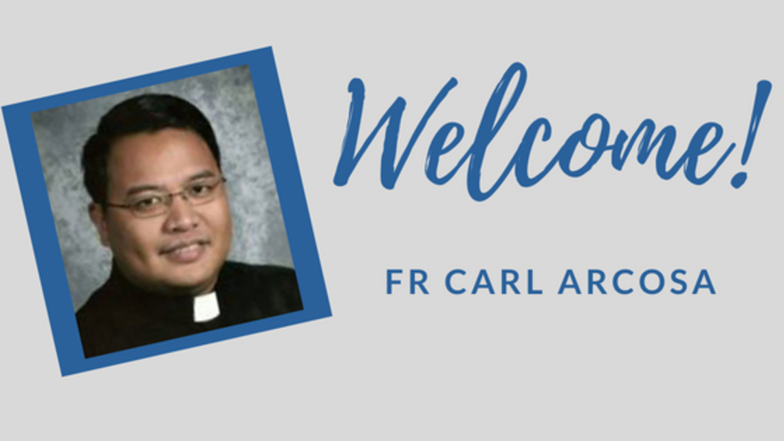 Welcome Fr Carl