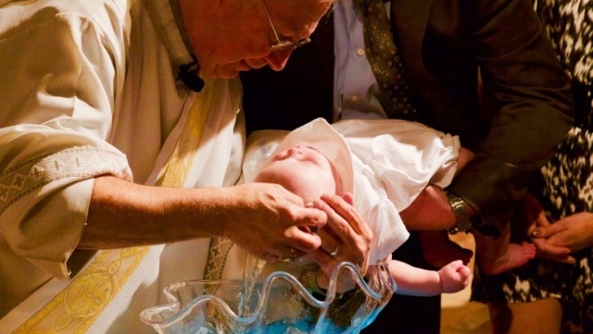 Infant Baptism at St Michael's in Livermore, CA