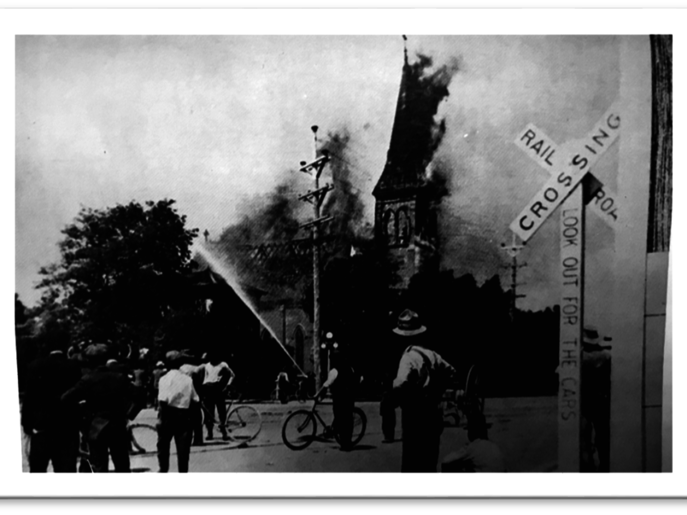 Gothic Church Burns