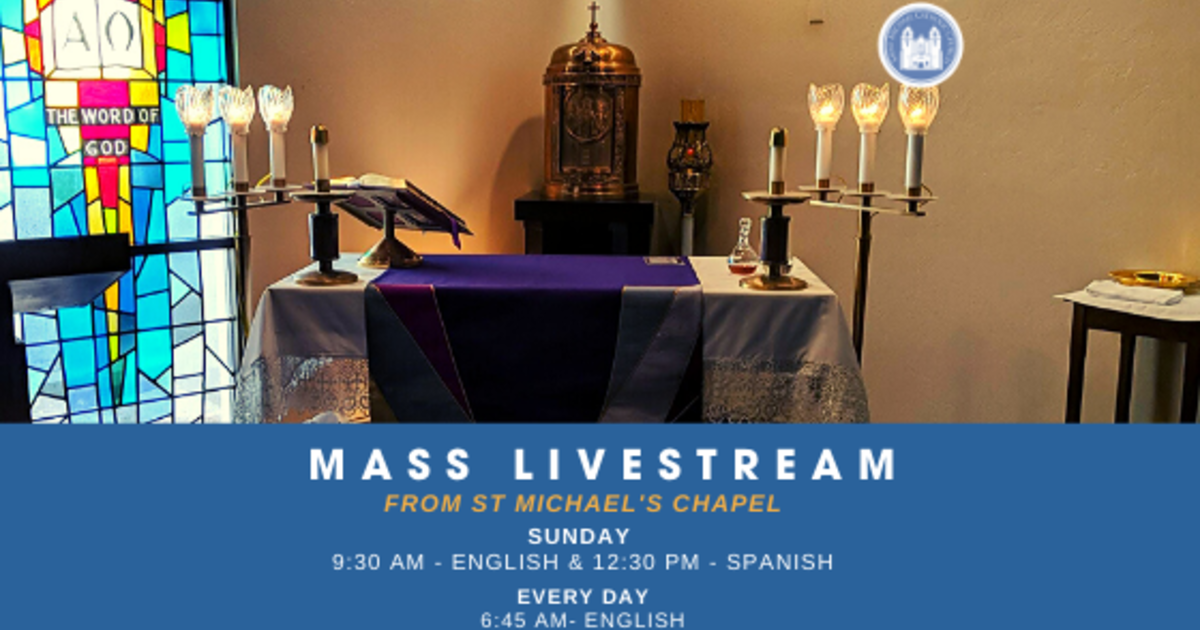 LiveStream Masses St. Michael Catholic Church